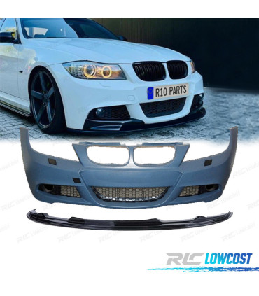 PARA-CHOQUES + SPOILER BMW E90 E91 LCI 08-11 PACK M SRA