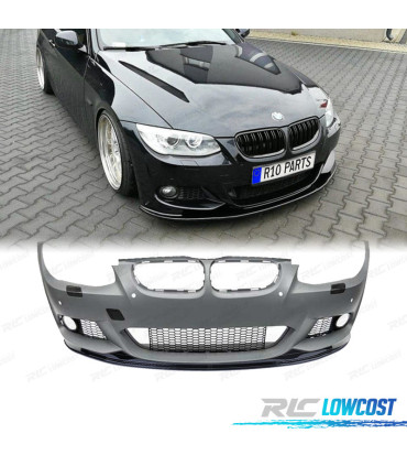 PARA-CHOQUES + SPOILER BMW E92 E93 10-14 COUPE CABRIO PDC SRA LOOK M PERFORMANCE