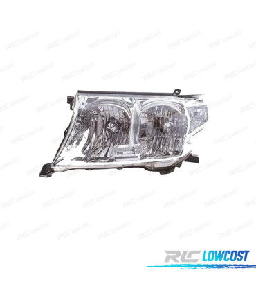 FAROL ESQ OPTICAS COM REGULAÇÃO ELÉCTRICA PARA TOYOTA LAND CRUISER FJ200 07-08