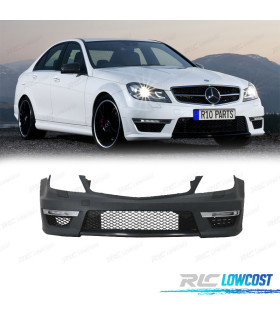 PARA-CHOQUES FRONTAL MERCEDES CLASE C W204 11-14 LOOK AMG C63