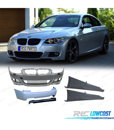 KIT CARROÇARIA BMW E92 93 10-14 LOOK M SEM PDC