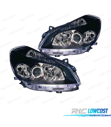 FARÓIS OPTICAS PARA RENAULT CLIO III 05-09 GRAND TOUR 08-