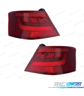 FAROLINS PARA AUDI A3 3P 12-16 LED VERMELHO