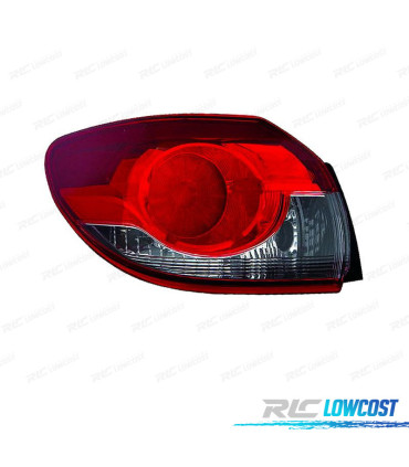 FAROLIN ESQ PARA MAZDA 6 STATE 12-14 LED FUMADOS VERMELHO