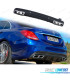 DIFUSOR MERCEDES CLASE C W205 SEDAN 14-18 LOOK AMG C63 PRETO MATE + PONTEIRAS DE ESCAPE