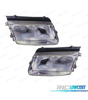 FARÓIS OPTICAS PARA VOLKSWAGEN VW PASSAT B5 96-00 H7-H1