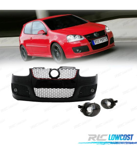 PÁRA-CHOQUES VOLKSWAGEN VW GOLF 5 LOOK GTI + FARÓIS DE NEVOEIRO