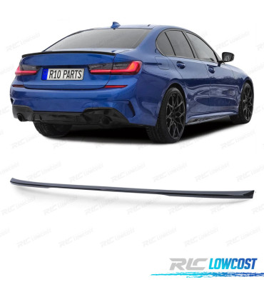 SPOILER AILERON BMW G20 LOOK M PRETO BRILHANTE