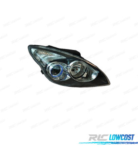 FAROL DIR OPTICAS PARA HYUNDAI I30 07-12 FUNDO PRETO
