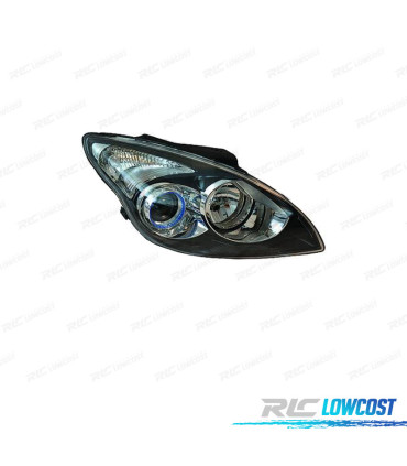 FAROL DIR OPTICAS PARA HYUNDAI I30 07-12 FUNDO PRETO