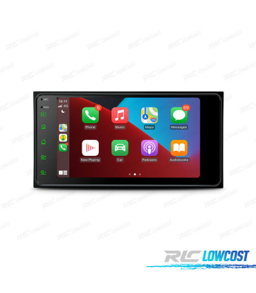 AUTO RADIO GPS ANDROID 10 PARA TOYOTA COROLLA CAMRY YARIS VIOS RAV4