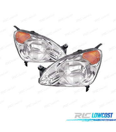 FARÓIS OPTICAS PARA HONDA CR-V 02-04