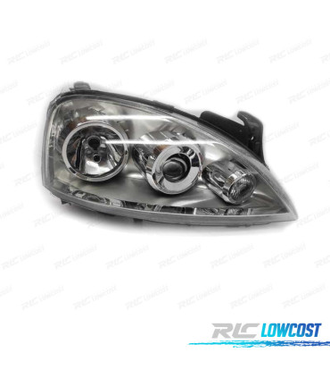 FAROL DIR OPTICAS PARA OPEL CORSA C 03-06 ZKW
