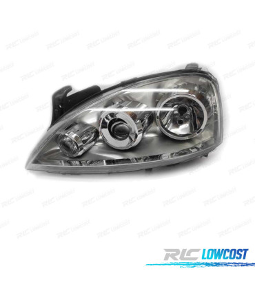 FAROL ESQ OPTICAS PARA OPEL CORSA C 03-06 ZKW