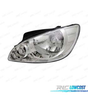 FAROL ESQ OPTICAS COM REGULAÇÃO MANUAL PARA HYUNDAI GETZ 05-