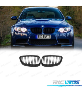 GRELHA FRONTAL BMW E92 06 -10 LOOK M4 PRETO MATE