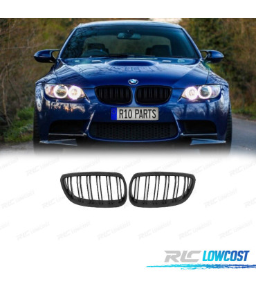 GRELHA FRONTAL BMW E92 06 -10 LOOK M4 PRETO MATE