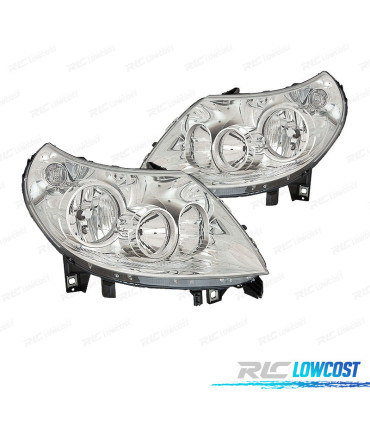 FARÓIS OPTICAS DEPO PARA CITROEN JUMPER 06- FIAT DUCATO 06- PEUGEOT BOXER 06-