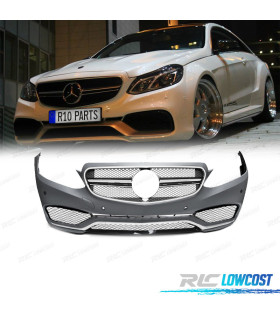 PARA-CHOQUES FRONTAL MERCEDES CLASE E W212 13-16 LOOK AMG E63 PDC