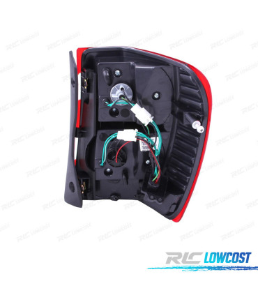 FAROLINS TRASEIROS LED JEEP GRAND CHEROKEE 99-05 RED SMOKED VERMELHO FUMADO ESCURECIDO