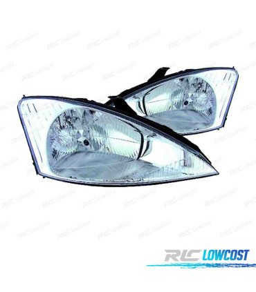 FARÓIS OPTICAS PARA FORD FOCUS I 98-01