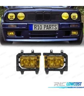 FARÓIS DE NEVOEIRO BMW E30 AMARELOS