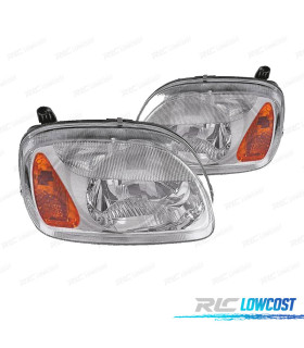 FARÓIS OPTICAS PARA NISSAN MICRA K11 00-02