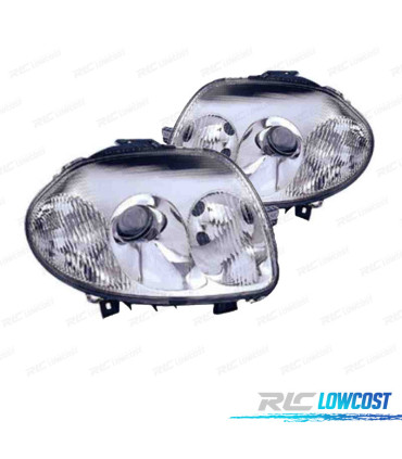FARÓIS OPTICAS PARA RENAULT CLIO II 98-01 RS
