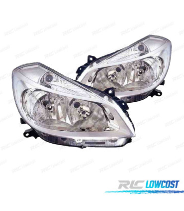 FARÓIS OPTICAS PARA RENAULT CLIO III 05-09