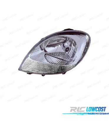 FAROL ESQ OPTICAS PARA RENAULT KANGOO II 03-08 KUBISTAR 04-