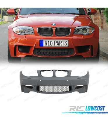 PARA-CHOQUES FRONTAL BMW E81 E87 E82 04-12 LOOK 1M PDC