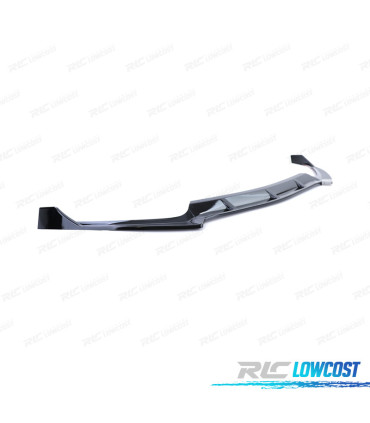 SPOILER LIP FRONTAL MERCEDES W205 AMG 14-17 LOOK C63 PRETO