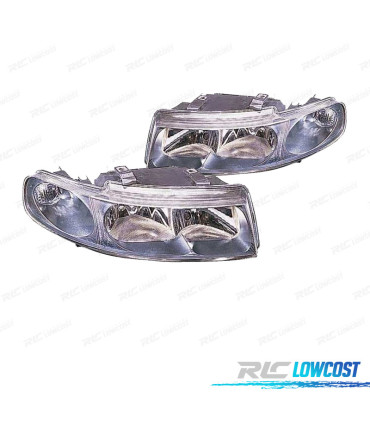 FARÓIS ÓPTICAS SEAT LEON TOLEDO II 99-04