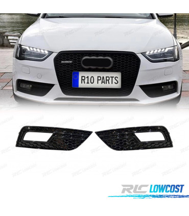 GRELHA AUDI A4 B8.5 12- LOOK RS4 PRETO