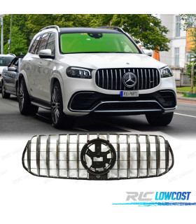 GRELHA FRONTAL MERCEDES CLASE GLS X167 20- LOOK GT SILVER