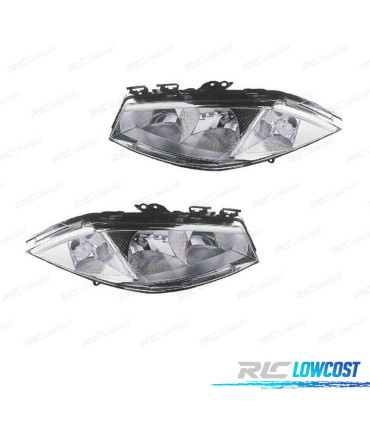 FARÓIS OPTICAS PARA RENAULT MEGANE II 02-05