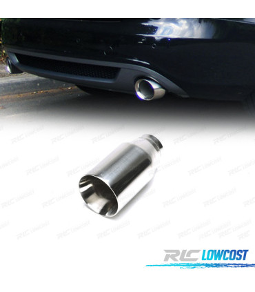 PONTEIRA DE ESCAPE INOX REDONDA DE 100 MM