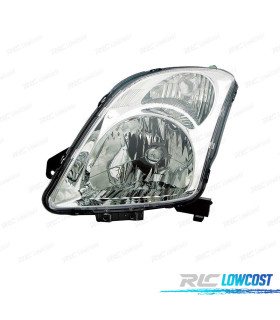 FAROL ESQ OPTICAS PARA SUZUKI SWIFT 05-10 CROMADOS