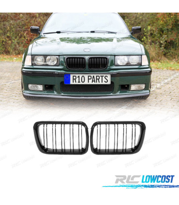 GRELHAS BMW E36 96-99 PRETO BRILHANTE