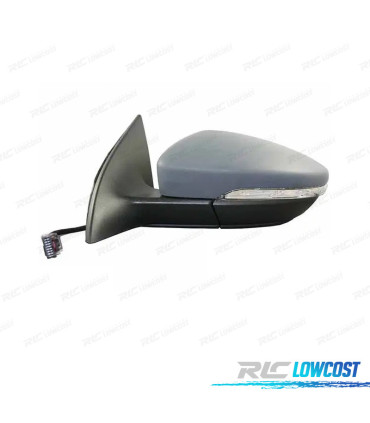 ESPELHO RETROVISOR ESQ VOLKSWAGEN SCIROCCO 08-14 6 PIN