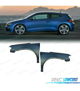 KIT 2 GUARDA-LAMAS PARA VOLKSWAGEN SCIROCCO 08-14