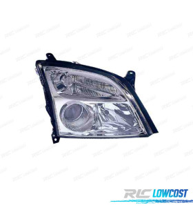 FAROL DIR ÓPTICAS PARA OPEL VECTRA C 02-05 SIGNUM 03-05 FUNDO CROMADO