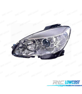 FAROL ESQ OPTICAS PARA MERCEDES W204 C CLASSE 07-10