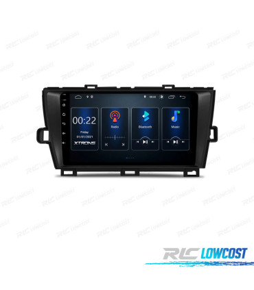 AUTO RADIO 9" PARA TOYOTA PRIUS 09-13 USB GPS TACTIL HD