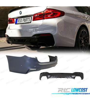PARA-CHOQUE TRASEIRO BMW G31 17-19 LOOK M PDC