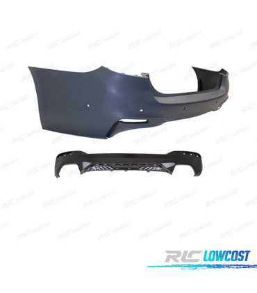 PARA-CHOQUE TRASEIRO BMW G31 17-19 LOOK M PDC