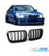 GRELHAS FRONTAIS DUPLAS BMW E36 91-96 PRETO BRILHANTE