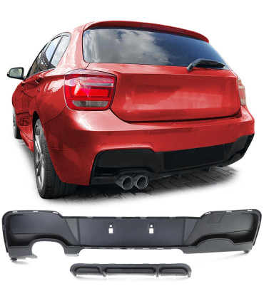 DIFUSOR BMW F20 F21 2011-2015 DUPLO LADO ESQUERDO LOOK M PERFORMANCE