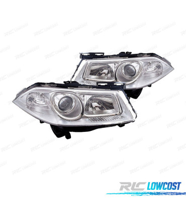 FARÓIS OPTICAS PARA RENAULT MEGANE II 06-08