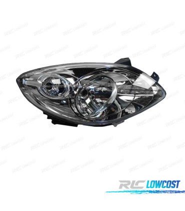 FAROL DIR OPTICAS PARA RENAULT TWINGO 07-12 CROMADOS